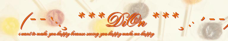 (¯¯`·.¸*** DiOn*** ¸.·´¯¯)