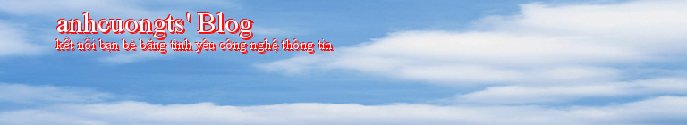 anhcuongts' Blog