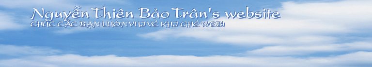 Nguyễn Thiên Bảo Trân's website