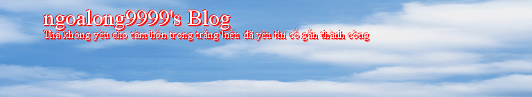 ngoalong9999's Blog