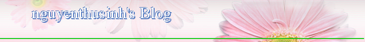 nguyenthusinh's Blog