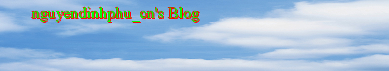 nguyendinhphu_cn's Blog