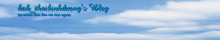 hoh_thaibinhduong's Blog