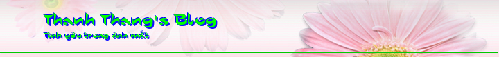 Thanh Thang's Blog