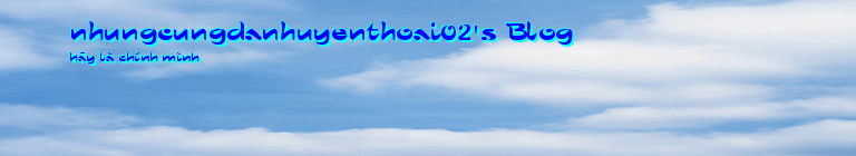nhungcungdanhuyenthoai02's Blog