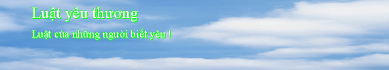 Luật yêu thương