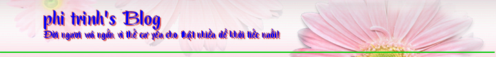 phi trinh's Blog