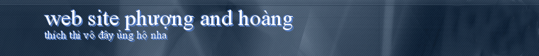 web site phượng and hoàng