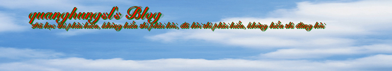 quanghungsl's Blog