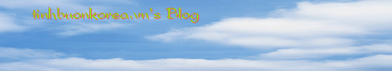 tinhbuonkorea.vn's Blog