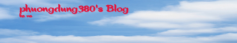 phuongdung380's Blog