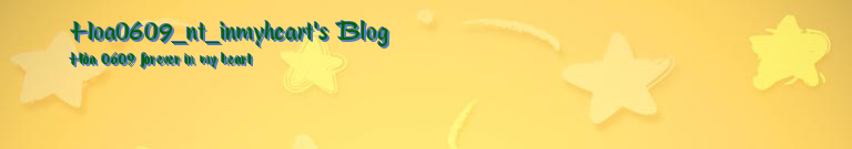 Hoa0609_nt_inmyheart's Blog