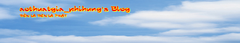 aothuatgia_phihung's Blog