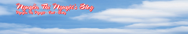 Nguyễn Thi Nguyệt's Blog