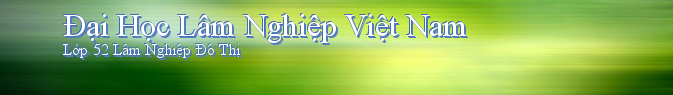 Đại Học Lâm Nghiệp Việt Nam