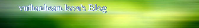 vuthanhcan.love's Blog