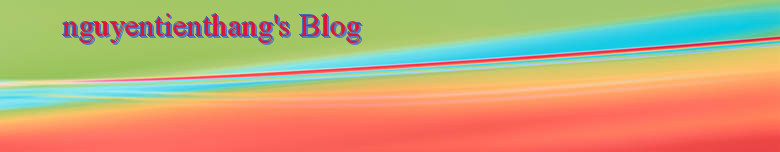 nguyentienthang's Blog