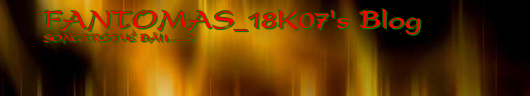 FANTOMAS_18K07's Blog