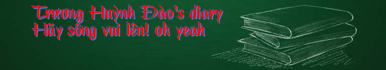 Trương Huỳnh Đào's diary