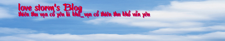 love storm's Blog