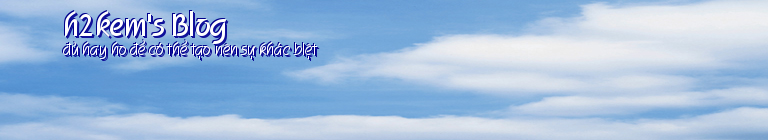 h2kem's Blog