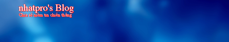 nhatpro's Blog
