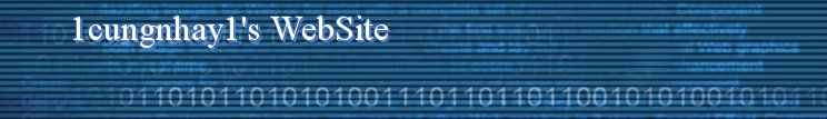 1cungnhay1's WebSite