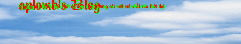 aplomb's Blog