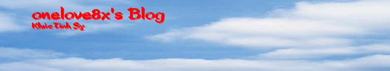onelove8x's Blog