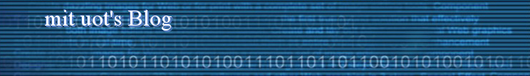 mit uot's Blog
