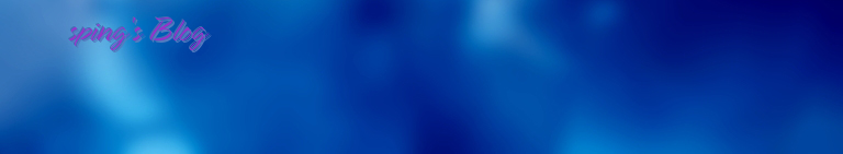 sping's Blog