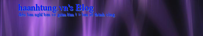haanhtung.vn's Blog