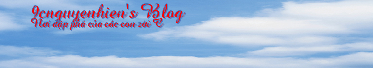 9cnguyenhien's Blog