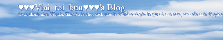 ♥♥♥Viai_toi_bun♥♥♥'s Blog