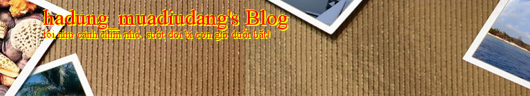 hadung_muadiudang's Blog
