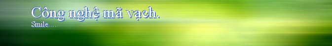 Công nghệ mã vạch.