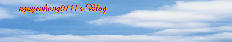 nguyenhong0111's Blog