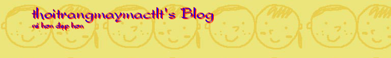 thoitrangmaymactlt's Blog
