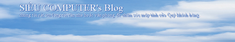 SIÊU COMPUTER's Blog