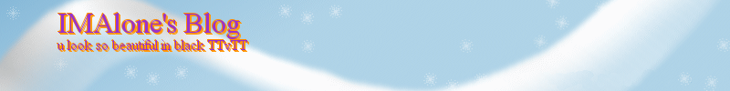 IMAlone's Blog