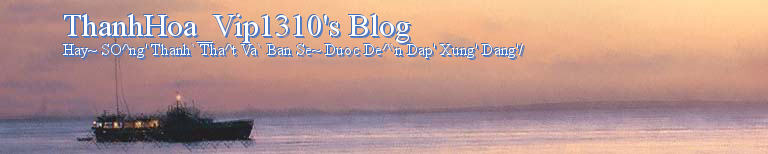 ThanhHoa_Vip1310's Blog