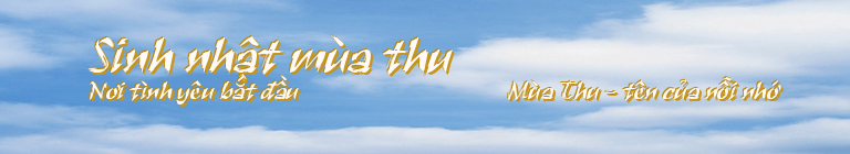 Sinh nhật mùa thu