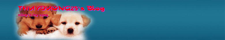 THUYDUONG25's Blog