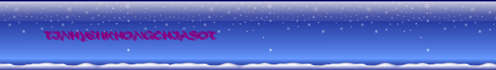 tinhyeukhongchiasot's Blog
