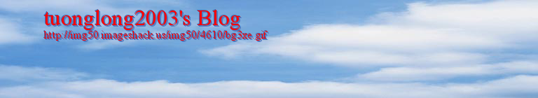 tuonglong2003's Blog