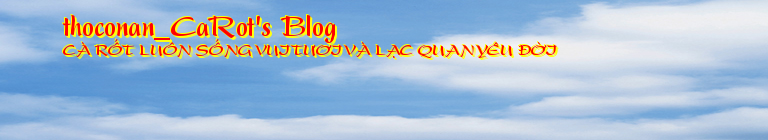 thoconan_CaRot's Blog