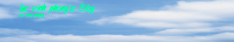 luc vinh phong's Blog