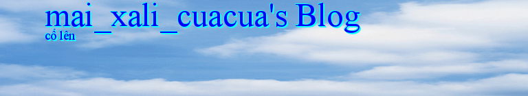 mai_xali_cuacua's Blog