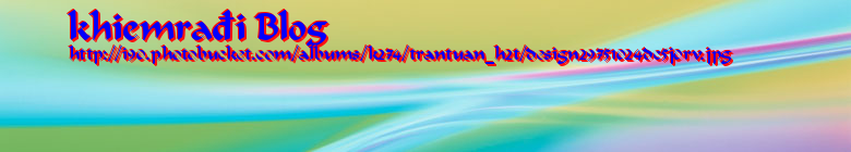 khiemrađi Blog