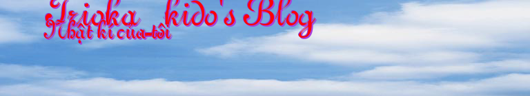 Trioka_kido's Blog